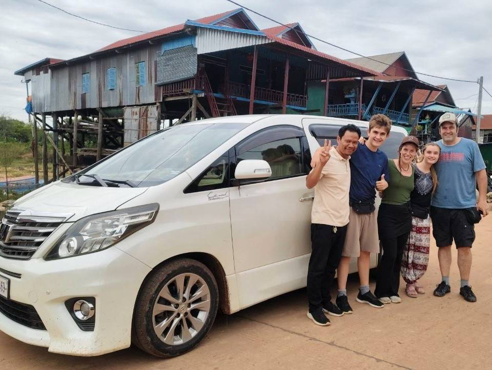 siem reap english speaking driver at kampong phluk